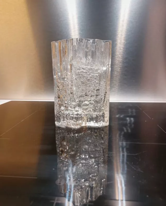 Vintage Iittala Tapio Wirkkala autorinė krištolo vaza Pinus - , namai ir interjeras 3