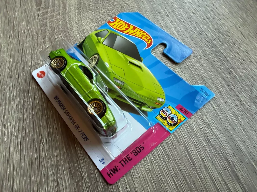 89 Mazda Savanna RX-7 FC3S Hot Wheels - , namai ir interjeras 4