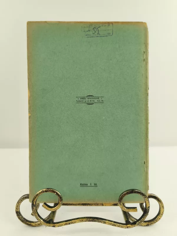 Mūsų žodis Nr. 3-4, 1928m. gruodžio mėn. - Autorius Nežinonamas, knyga 4