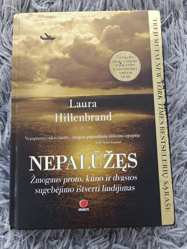 Nepalūžęs - Laura Hillenbrand, knyga 2