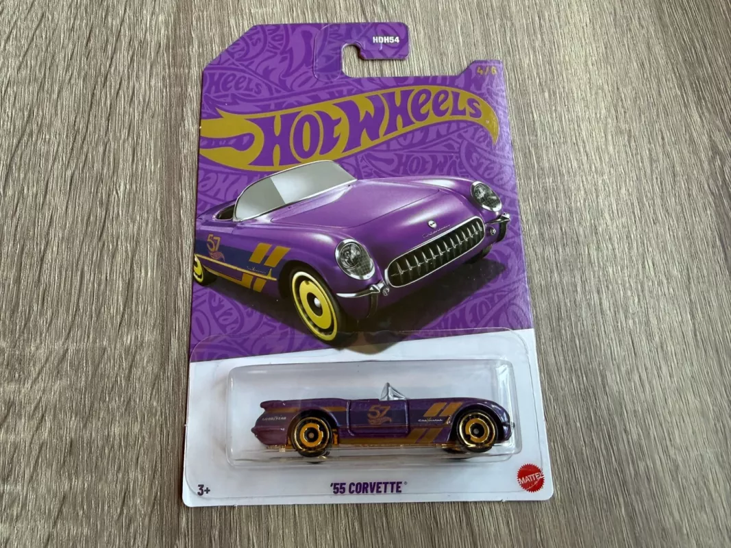 55 Corvette Hot Wheels - , namai ir interjeras 2