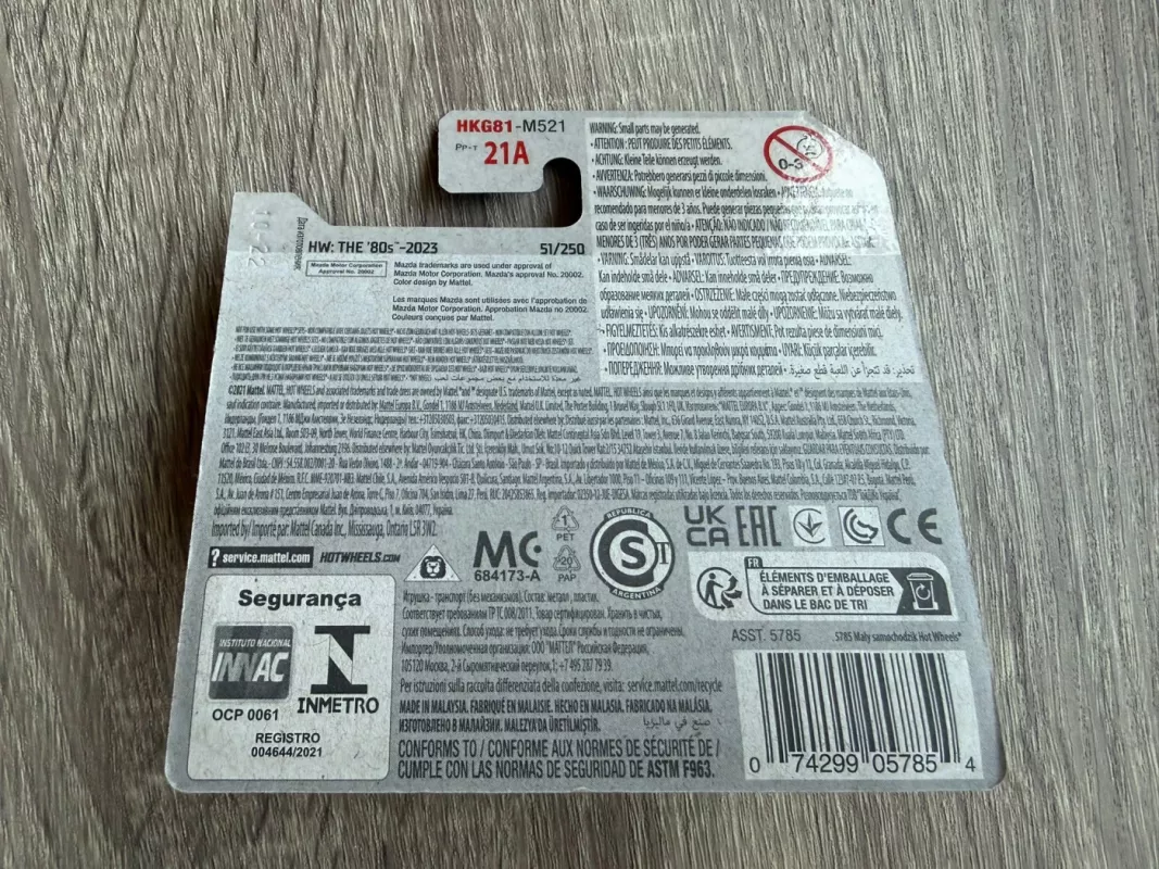 89 Mazda Savanna RX-7 FC3S Hot Wheels - , namai ir interjeras 6