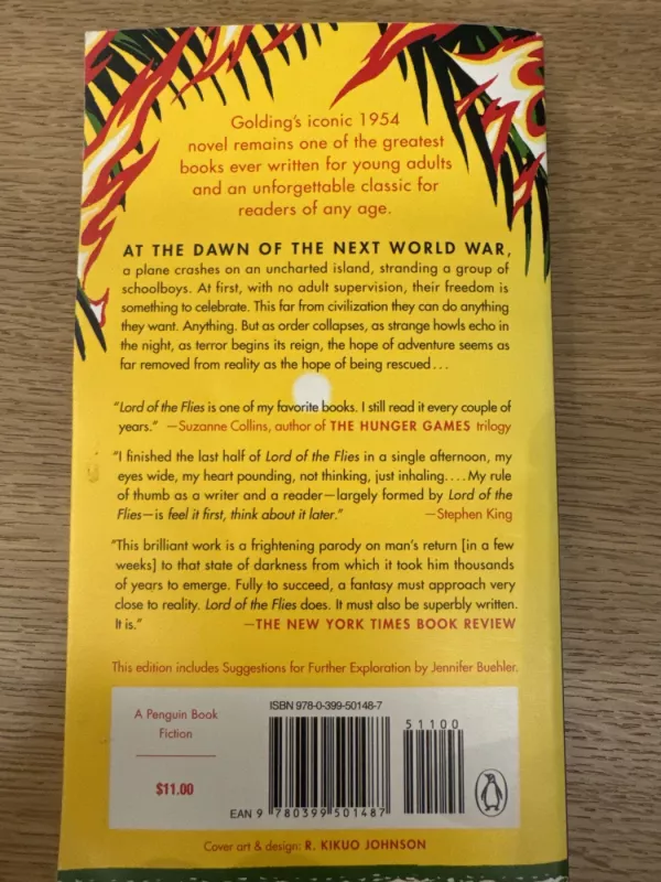 Lord of the Flies - William Golding, knyga 3