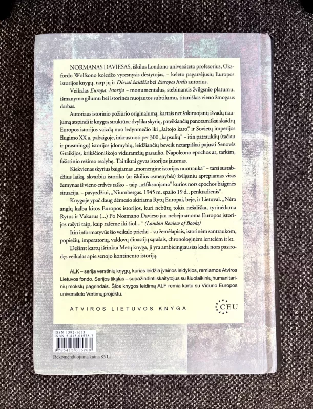 EUROPA ISTORIJA - Norman Davies, knyga 5