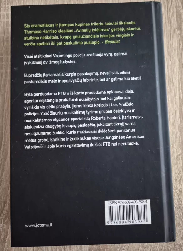 Pragaištingas sprendimas - Chris Carter, knyga 3