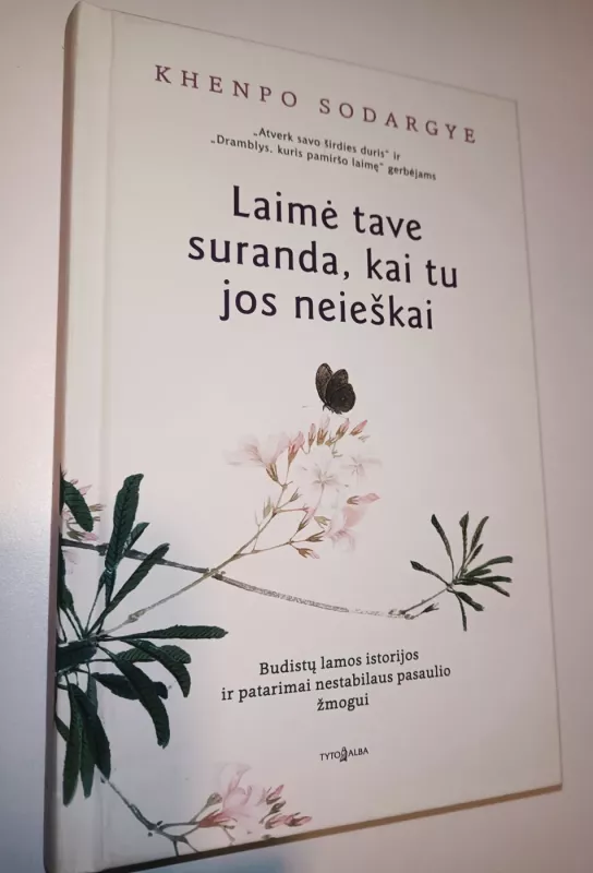 Laimė tave suranda, kai tu jos neieškai - Khenpo Sodargye, knyga 2