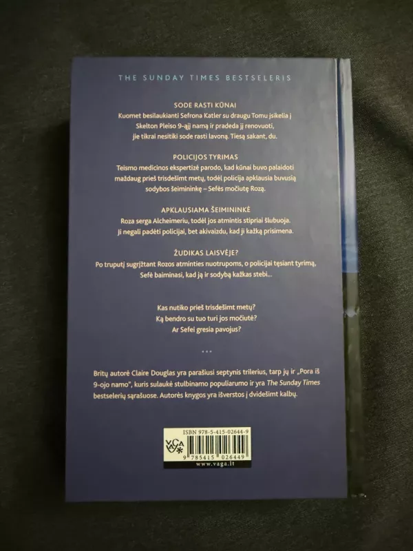 Pora iš 9-ojo namo - Claire Douglas, knyga 3