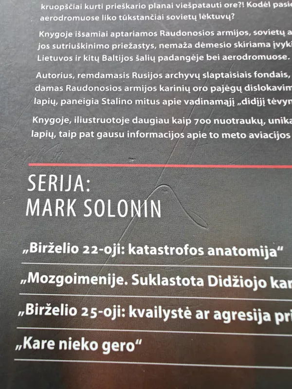 Katastrofos chronologija - Mark Solonin, knyga 3