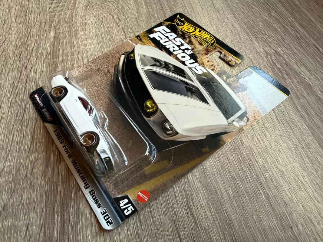 1969 Ford Mustang Boss 302 Fast & Furious Hot Wheels Premium - , namai ir interjeras 4