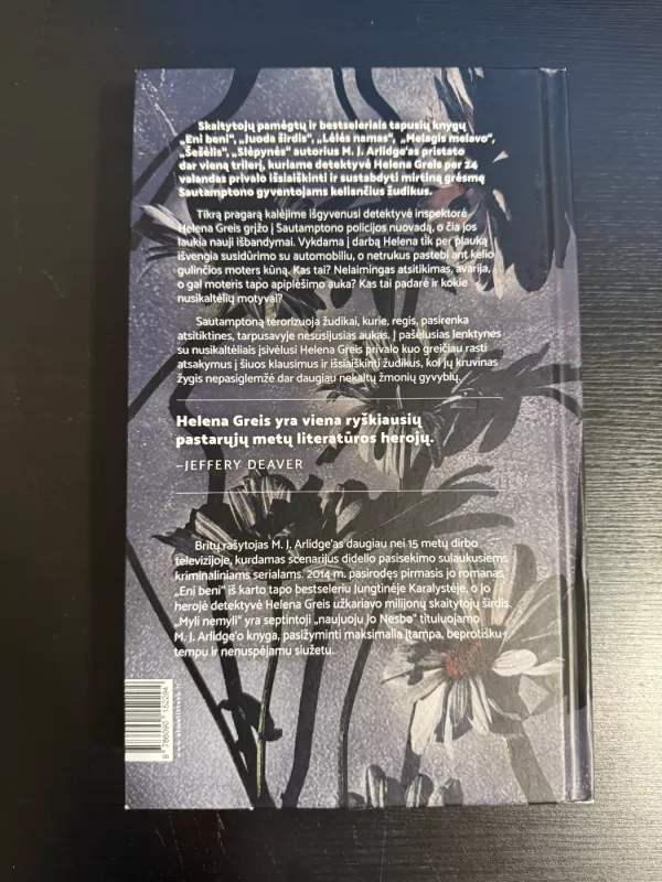 Myli nemyli - M.J. Arlidge, knyga 3