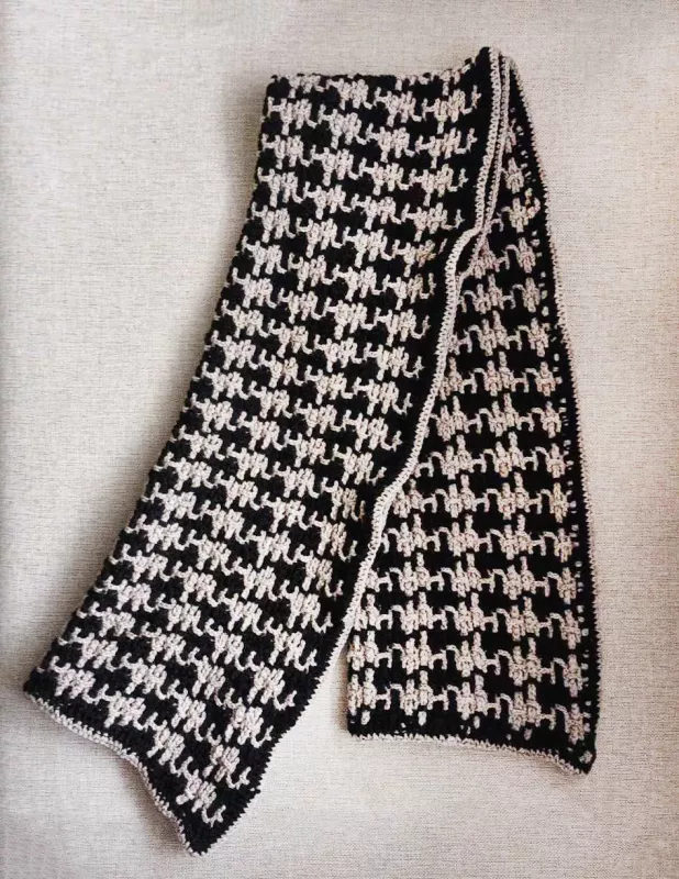 Rankų darbo nertas šalikas, 1,5m - , namai ir interjeras 3