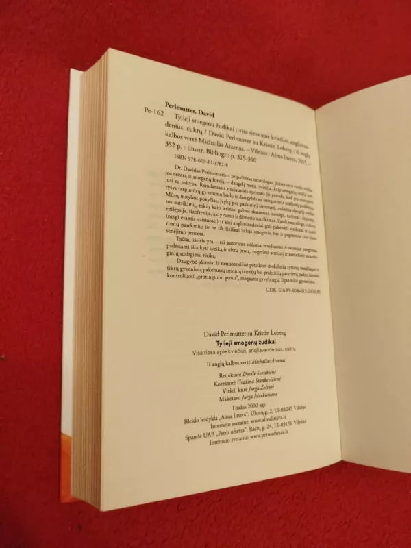 Tylieji smegenų žudikai - David Perlmutter, knyga 5