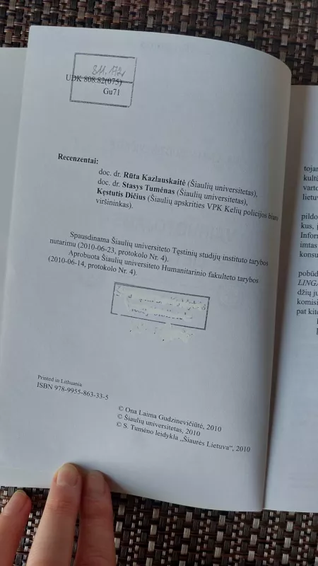 Vairuotojams - apie lietuvių kalbą - O. Gudzinevičiūtė, knyga 3