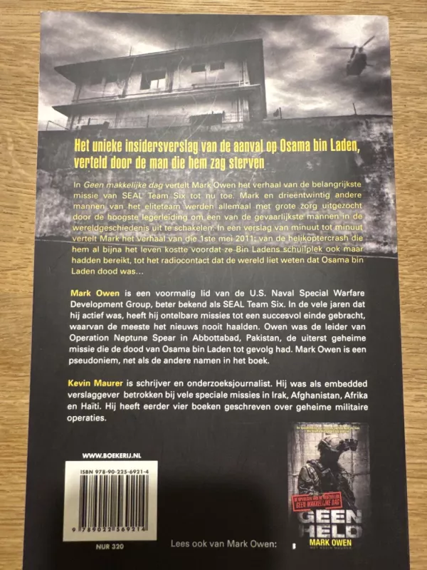 Geen Makkelijke Dag - Mark Owen en Kevin Maurer, knyga 3