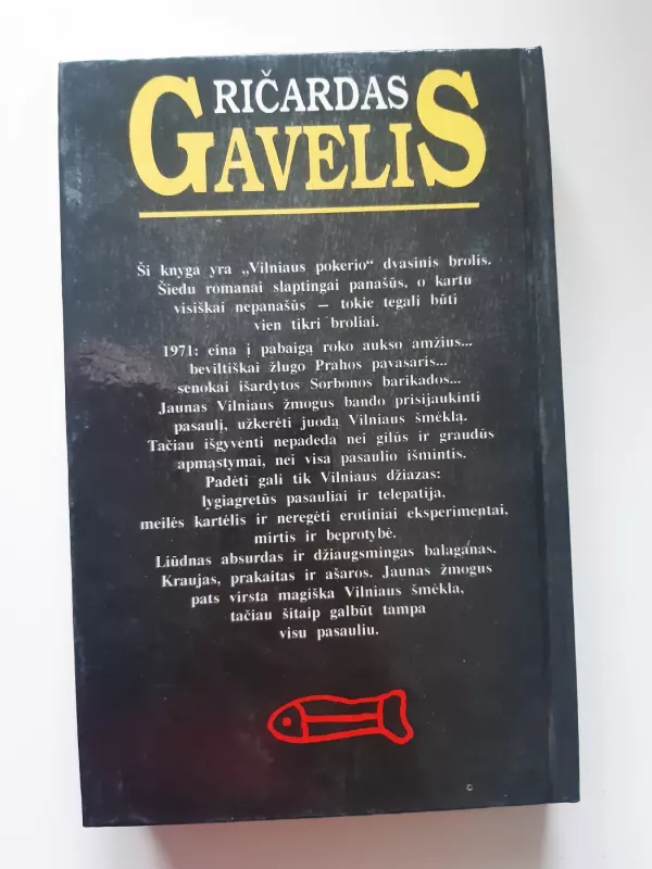 Vilniaus džiazas - Ričardas Gavelis, knyga 3