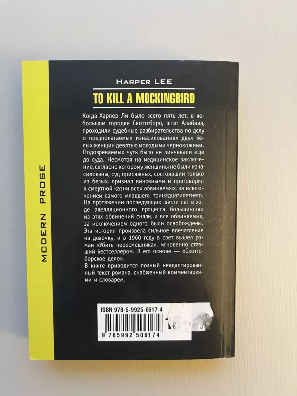 To Kill A Mockingbird - Harper Lee, knyga 3