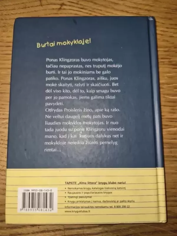 Ponas Klingzoras truputį mokėjo burti - Otfried Preussler, knyga 3