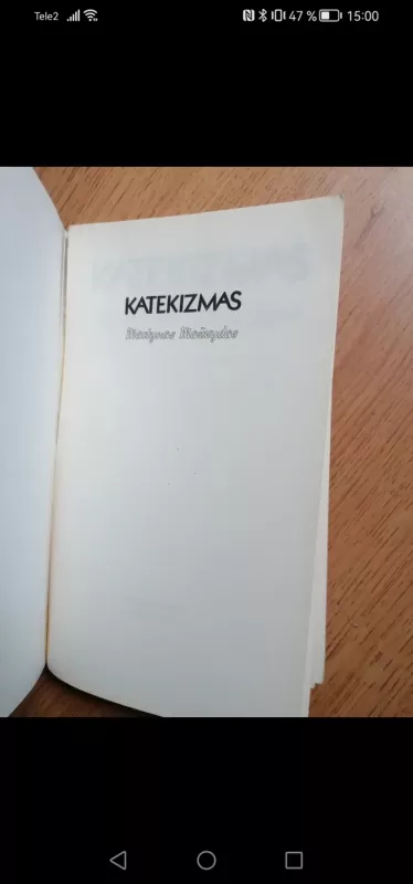 Katekizmas - Martynas Mažvydas, knyga 3