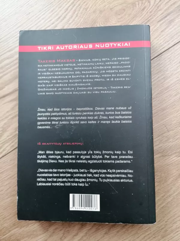 Tikiuosi, pragare duoda alaus - Max Tucker, knyga 6