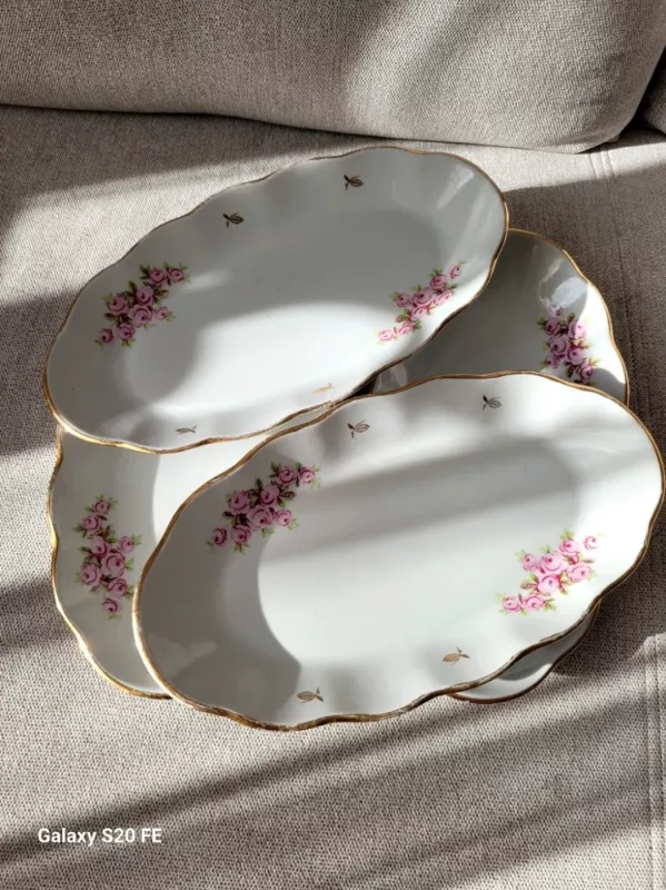 4vnt vintažinių pailgų lėkščių - , namai ir interjeras 2