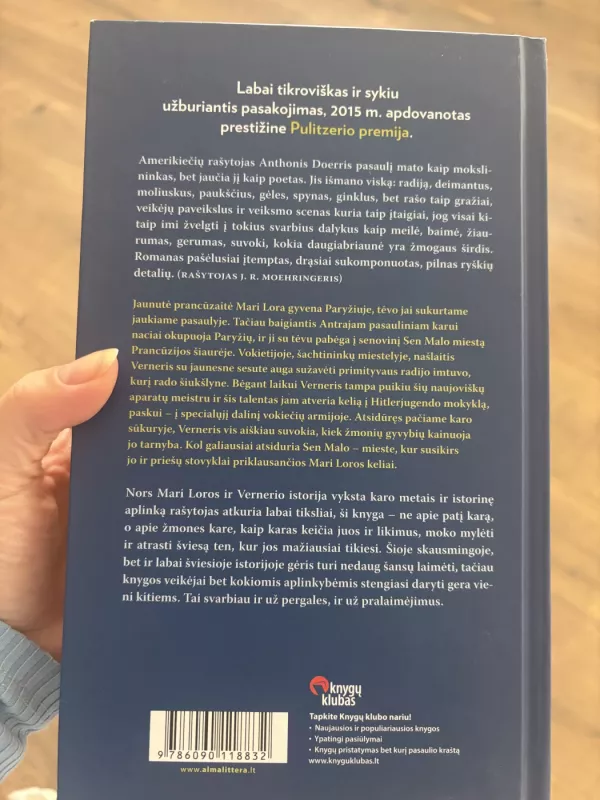 Neregimoji šviesa - Doerr Anthony, knyga 3