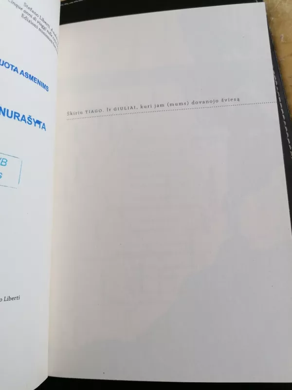 į pietus nuo Lampedūzos - Srefano Liberti, knyga 4