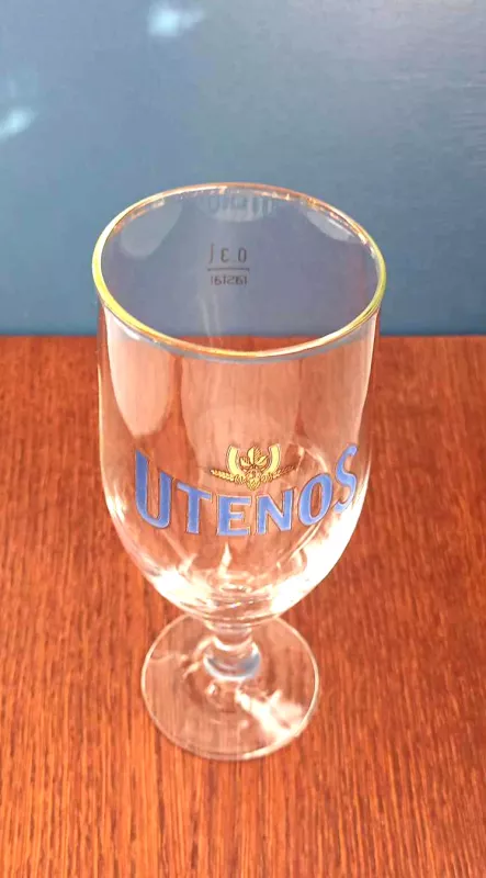 Taurė alui, 0,3L, Rastal su užrašu Utenos - , namai ir interjeras 3