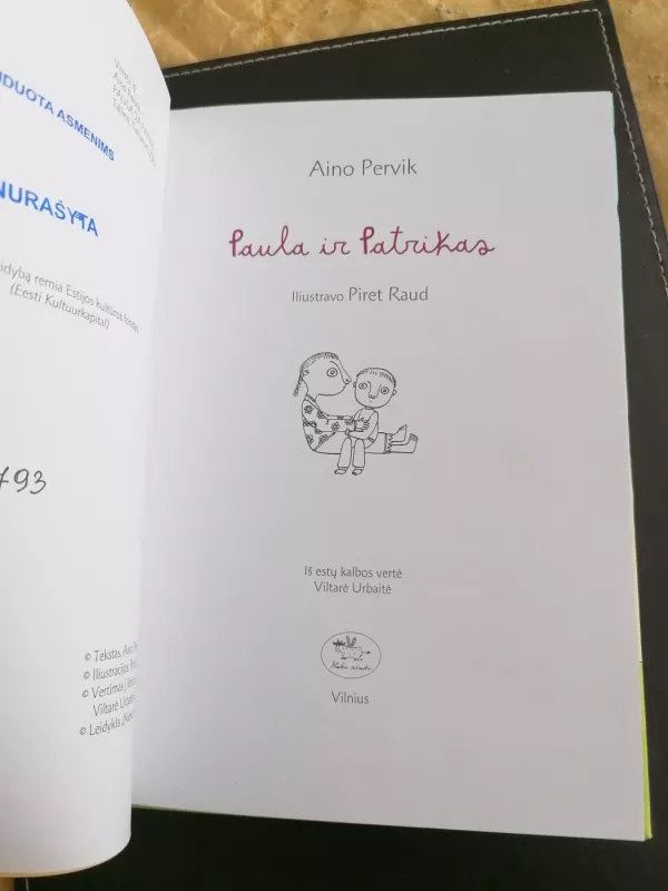 Paula ir Patrikas - Aino Pervik, knyga 3