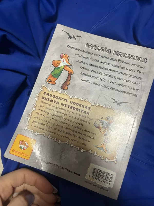 Saugokite uodegas, krenta meteoritai! - Džeronimas Stiltonas, knyga 5