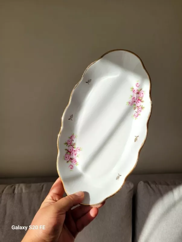 4vnt vintažinių pailgų lėkščių - , namai ir interjeras 4