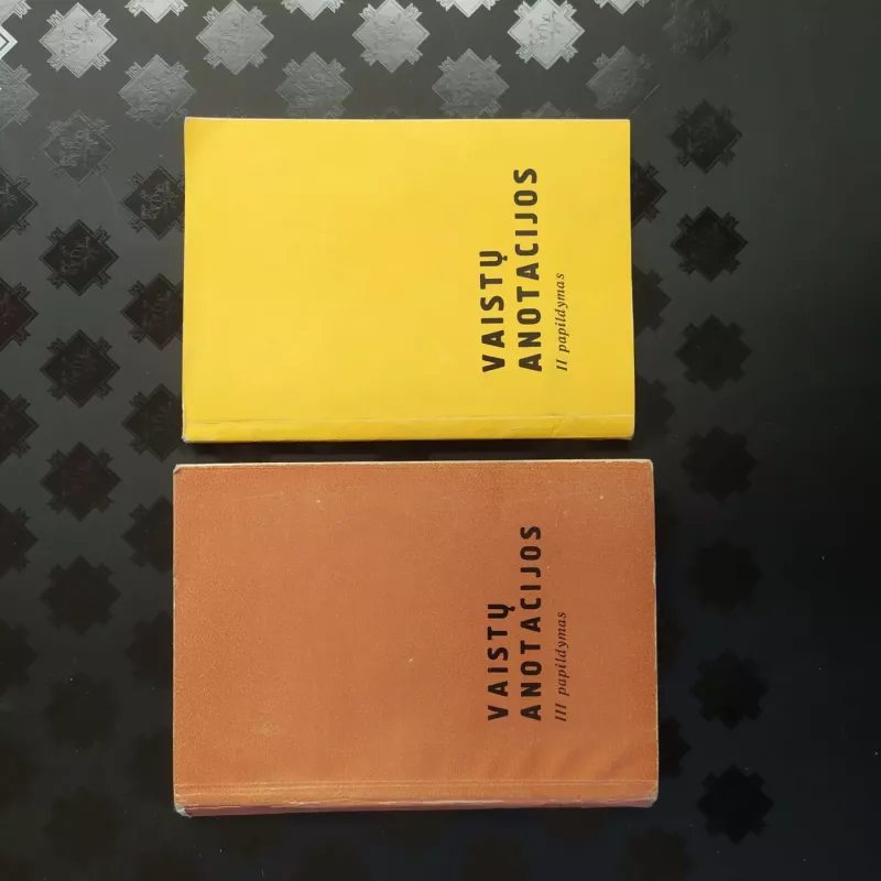 Vaistų anotacijos III papildymas - Autorių Kolektyvas, knyga 2