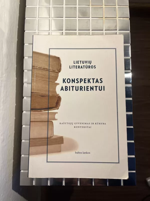 Lietuvių literatūros konspektas abiturientui - Onutė Baumilienė, Irena Kanišauskaitė, Loreta Mačianskaitė, Marius Mikalajunas, Eglė Patiejūnienė, Dalia Satkauskytė, Nijolė Šervenikaitė, Dainius Vaitiekūnas, Saulius Žukas, knyga 2