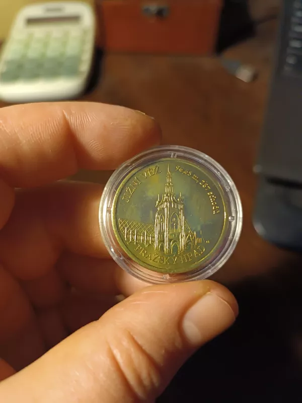 Kolekcinė moneta, čekiška - , namai ir interjeras 3