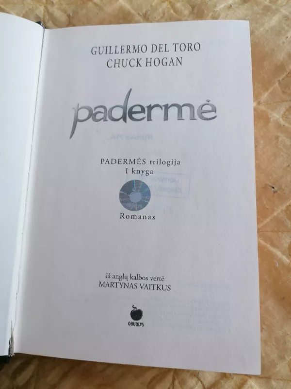 Padermė - del Toro Guillermo, knyga 4