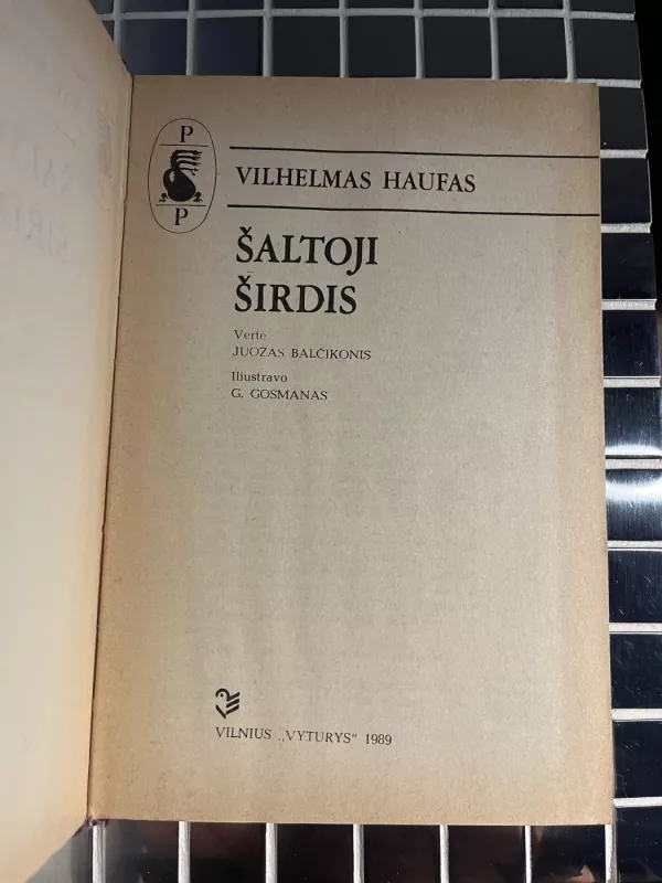 Šaltoji širdis - Vilhelmas Haufas, knyga 3