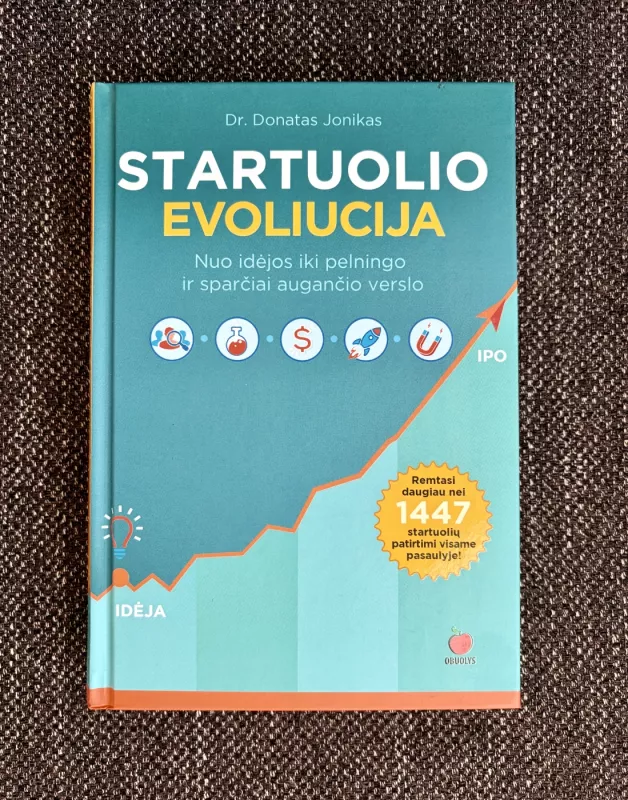 Startuolio evoliucija - Donatas Jonikas, knyga 2