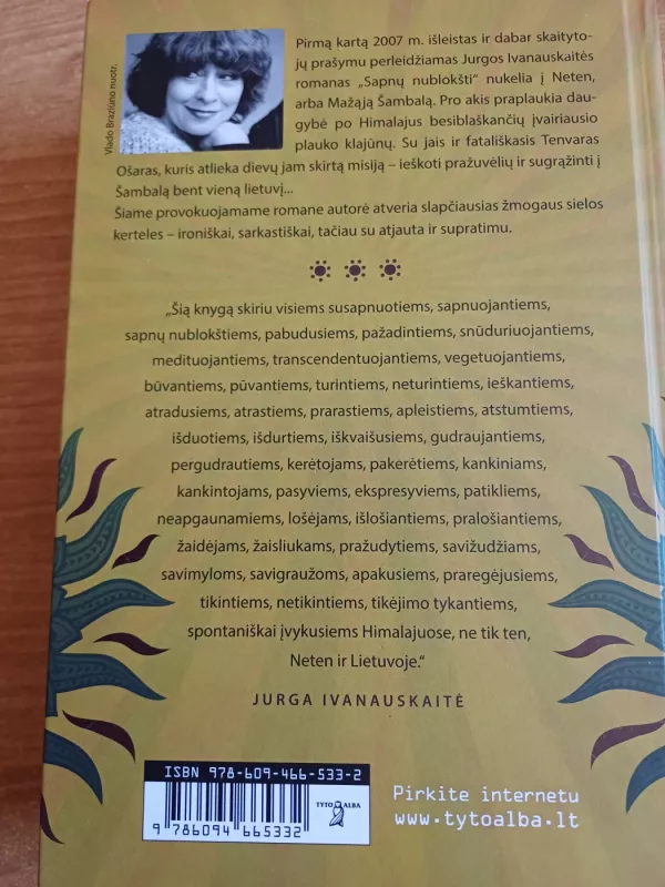 Sapnų nublokšti - Jurga Ivanauskaitė, knyga 6