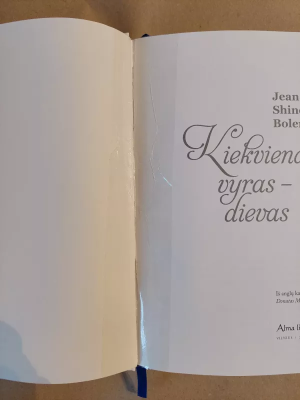 Kiekvienas vyras-dievas - Jean Shinoda Bolen, knyga 5