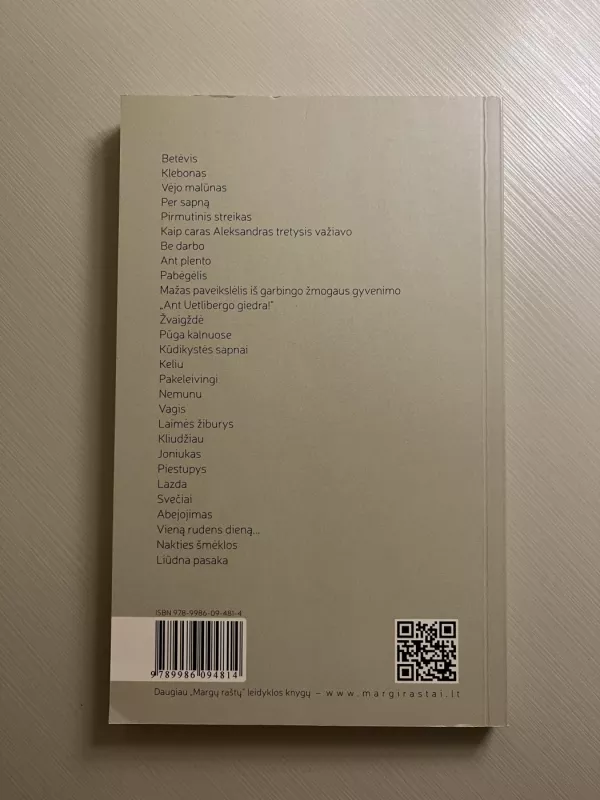 kliudžiau - Jonas Biliūnas, knyga 3