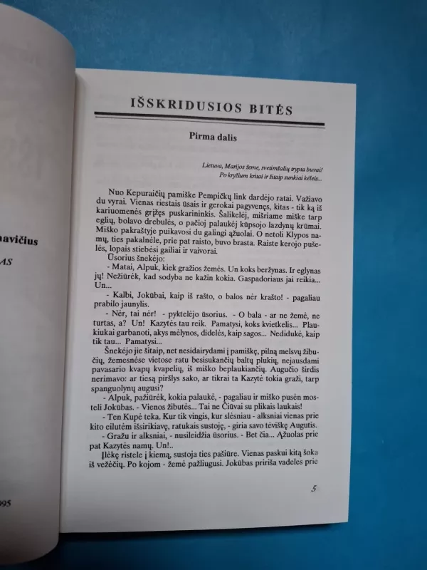 Išskridusios bitės - Jurgis Usinavičius, knyga 5
