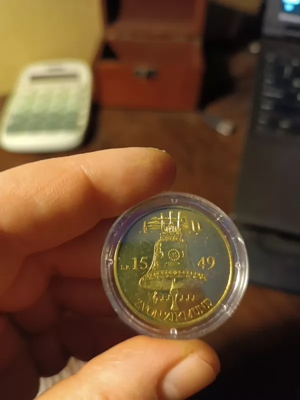 Kolekcinė moneta, čekiška - , namai ir interjeras 2