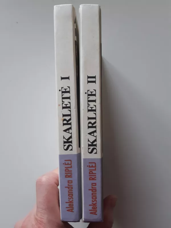 Skarletė (2 knygos) - Aleksandra Riplėj, knyga 4