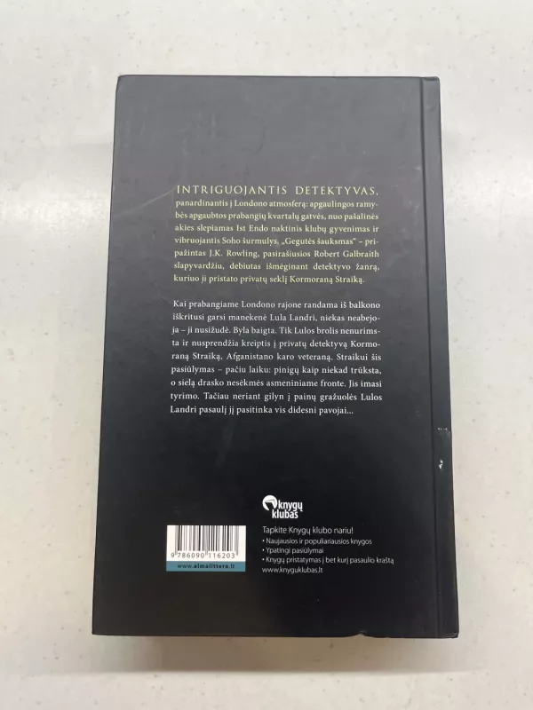 Gegutės šauksmas - Robert Galbraith, knyga 3