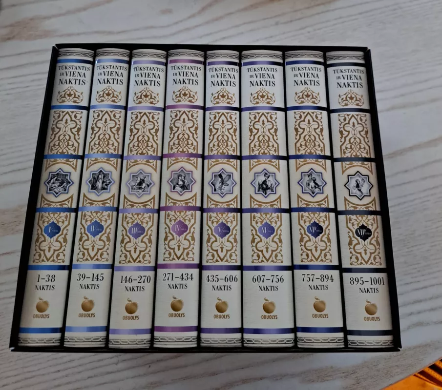 Tūkstantis ir viena naktis - Obuolys, knyga 3