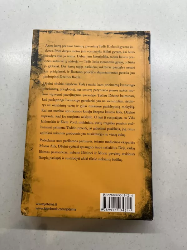 Išlikusieji - Tess Gerritsen, knyga 3