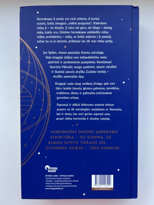 Astrologija sielai - Jan Spiller, knyga 3