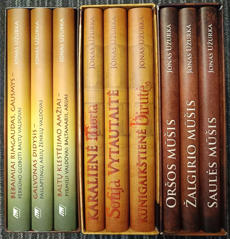 Jonas Užurka knygų kolekcija - Jonas Užurka, knyga 3