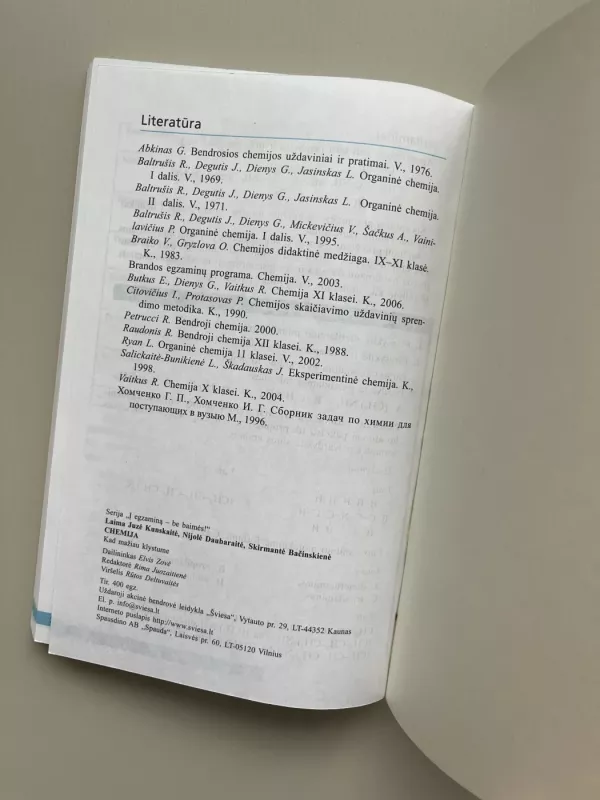 Chemija. Kad mažiau klystume. - Laima Juzė Kunskaitė, Nijolė  Daubaraitė, Skirmantė  Bačinskienė, knyga 3