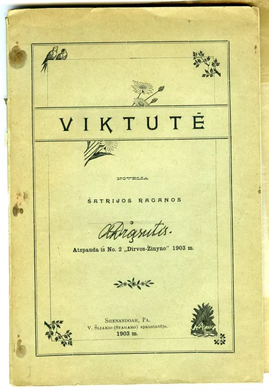 Viktutė -  Šatrijos Ragana, knyga 2