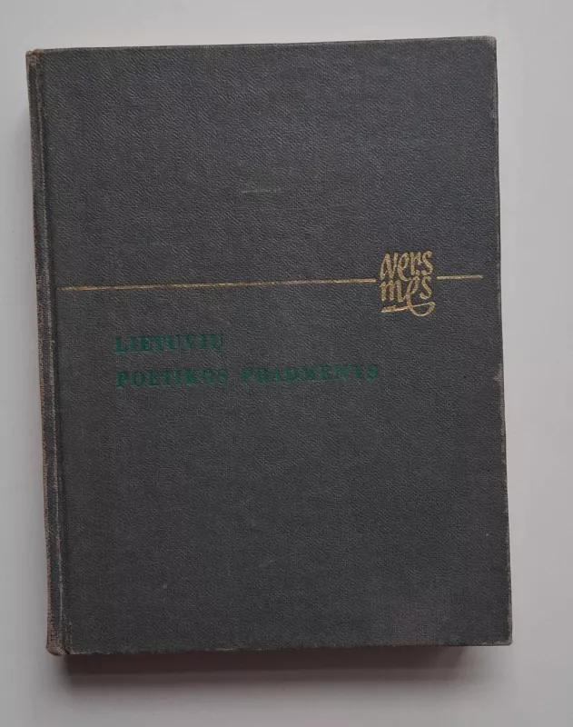 Lietuvių poetikos pradmenys - Juozas Girdzijauskas, knyga 2